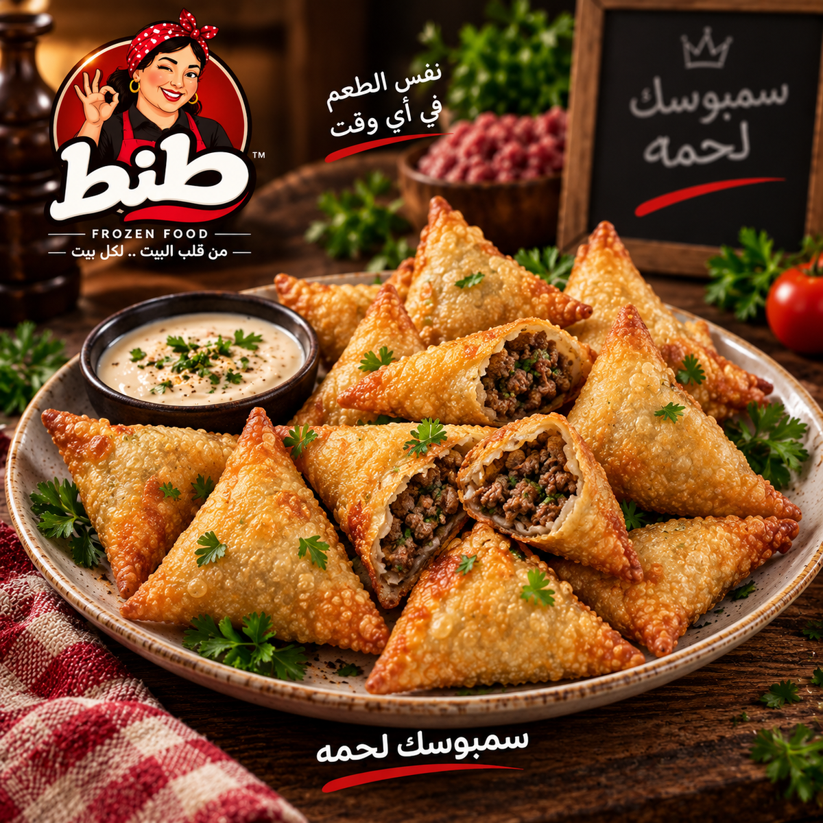 سمبوسك لحمه